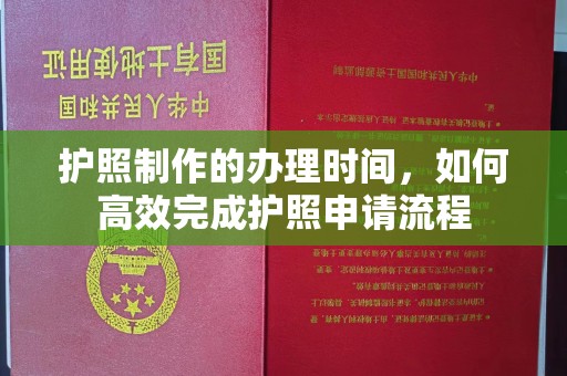 蕉城护照制作的办理时间，如何高效完成护照申请流程