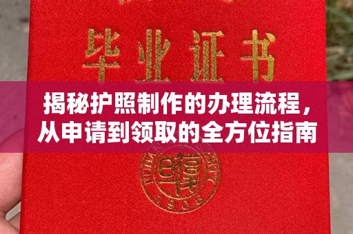蕉城揭秘护照制作的办理流程，从申请到领取的全方位指南