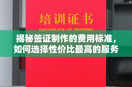 蕉城揭秘签证制作的费用标准，如何选择性价比最高的服务？