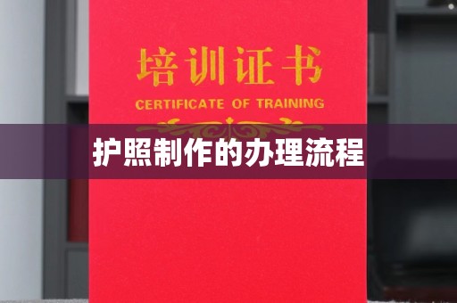 蕉城护照制作的办理流程