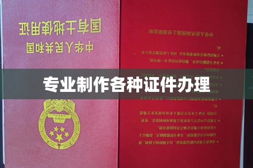 蕉城专业制作各种证件办理